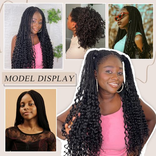 Teresa 0.2cm Micro Sister loc Extensions Human Hair Micro Locs Extensions Human Hair Interlocking Sisterlocks Sister Locs Curly Ends 100% Real Human Hair Dreadlock Extensions（14 Inch 60 Strands）