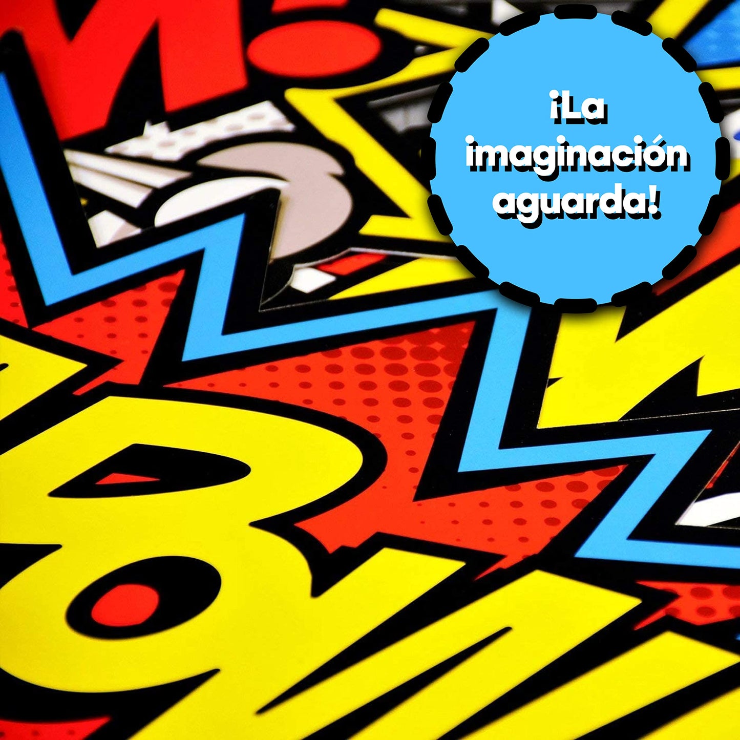 Bigtime Signs 12 Pieces Super Hero Stickers - Superhero Party Decorations for Birthday - Superhero Themed Party Favors - 12"x16" Sound Effect Signs for Kids - Boom Pow Sign and Decorations