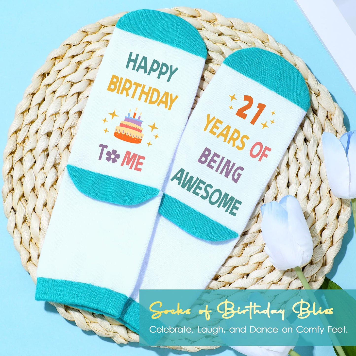 21st Birthday Gifts for Her 21 Year Old Birthday Gifts for Her Cool Fabulous Gift for 21 Year Old Female 2004 Gift Ideas for Girl Happy 21st Bday Decorations Basket with Tumbler Bag for Women Daughter