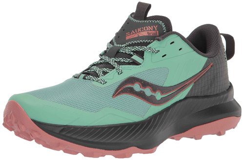 Saucony Women's Blaze Tr Hiking Shoe, Sprig/Wood, 7