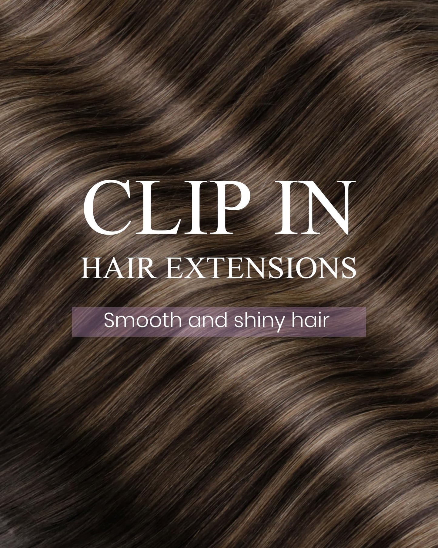 LaaVoo Clip in Hair Extensions Real Human Hair Dark Brown Balayage Human Hair Extensions Clip ins # 2 Mix Light Brown Real Hair