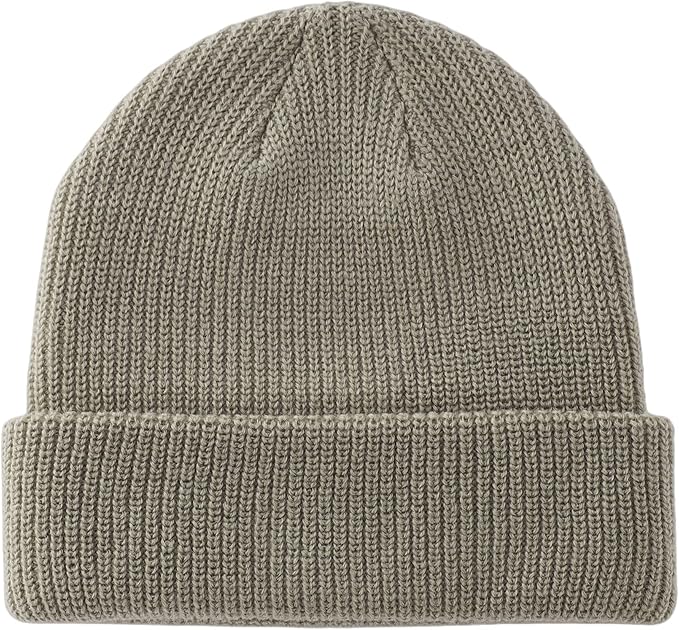 Connectyle Classic Double Layer Knit Beanie Hat Warm Thick Acrylic Winter Hats Daily Cuffed Beanies Watch Hat for Men Women