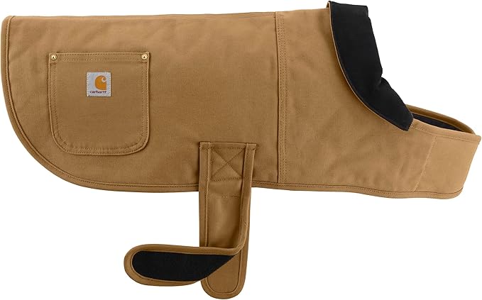 Carhartt Firm Duck Insulated Dog Chore Coat, Durable Weather Resistant Jacket for Cold and Windy Conditions, PFAS Free (Ca...