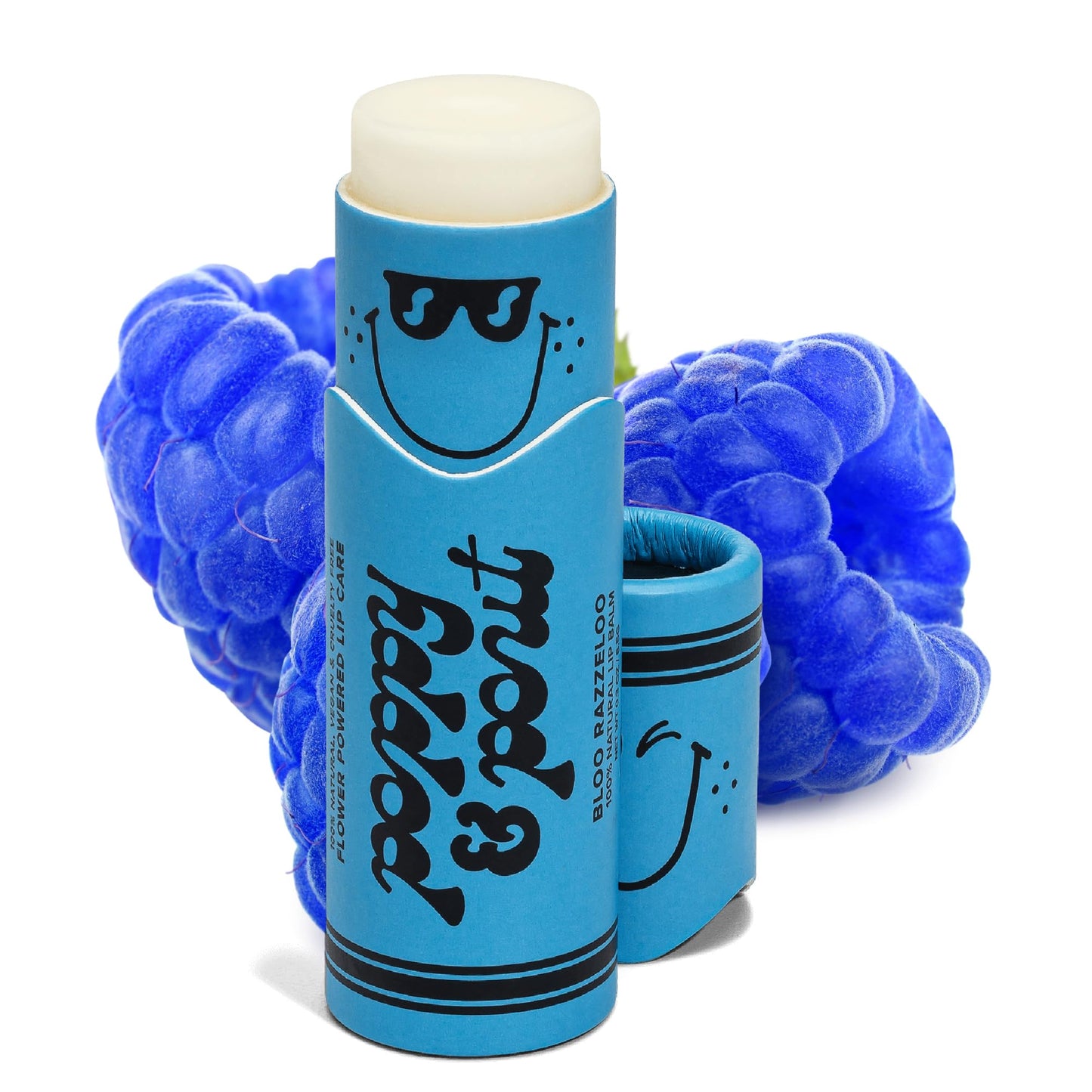 Poppy & Pout Kids Jumbo Lip Balm | All Natural Lip Balms & Moisturizers | Hydrates with Beeswax, Vitamin E, Organic Coconut Oil