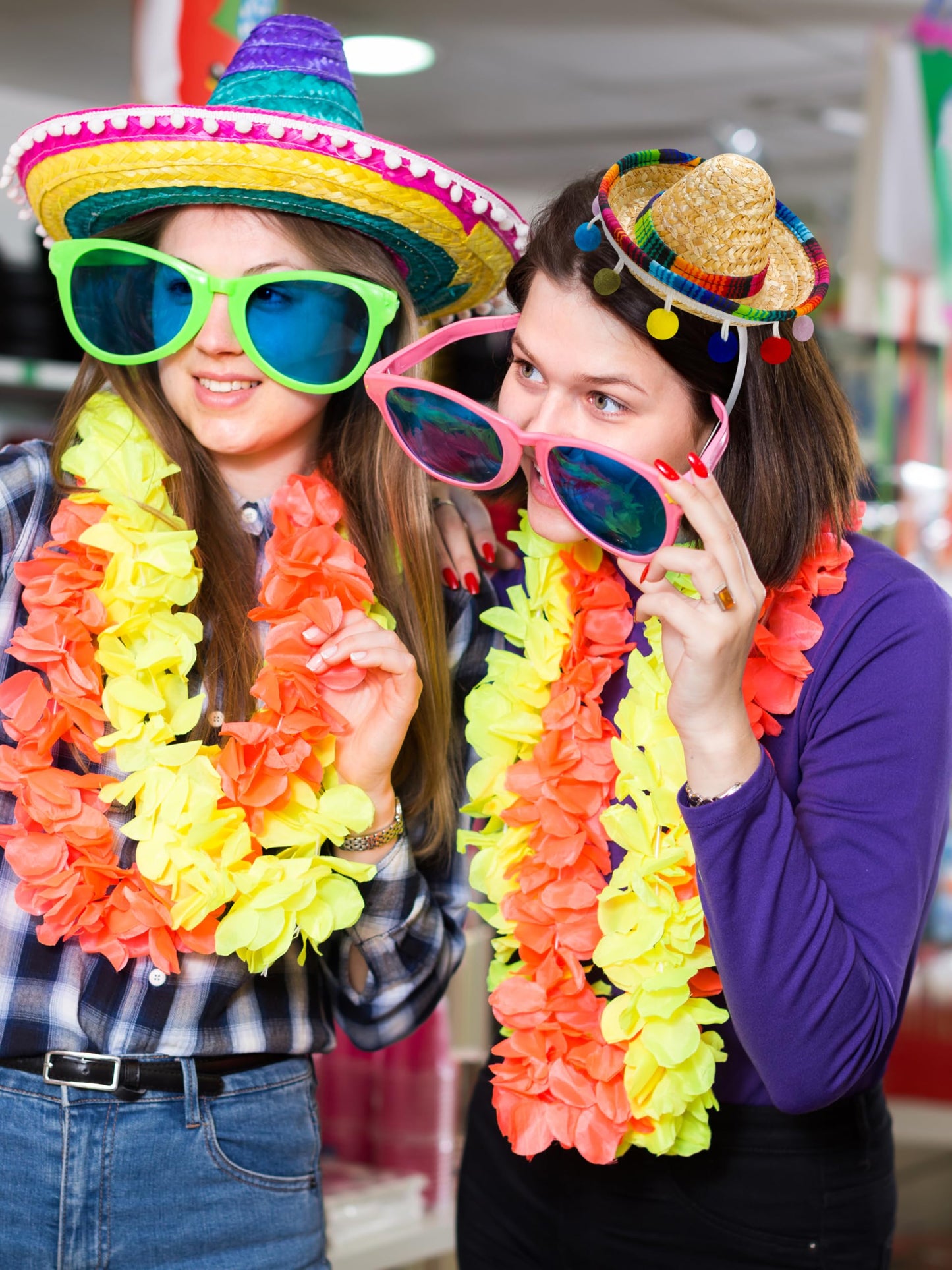 Cinco De Mayo Mini Sombrero Headbands with Fiesta Party Costume Theme