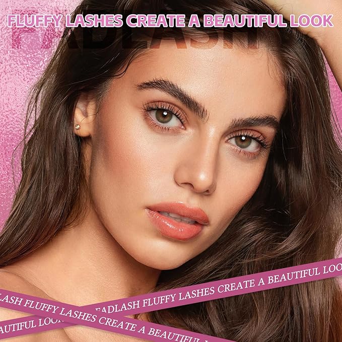 Natural Lash Clusters DIY Lash Extensions at Home Wispy Eyelash Extensions Individual Cluster Lashes 9-12mm Eyelash Cluster False Lashes by FADLASH (SLYW)