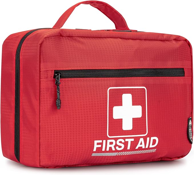 RHINO RESCUE 240 Piece All-Purpose First Aid Kit, Home & Office Professional Medical Supplies, Ideal for Emergency, Schoo...
