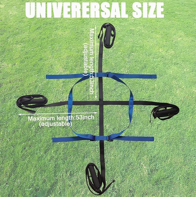 Potted Plant Mover,Essential Plant Lifting Straps for Garden Flower Pots,Planters,Trees, Rocks- Lifts Up to 250 Pounds,Easily Move Heavy Items Around Your Yard