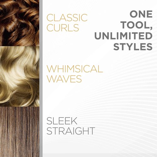 CHI Original Flat Iron Hair Straightener, Ceramic Floating Plates for Smooth Finish, Quick Heat Up Styling Tool, On/Off Switch, 1.25", Mint Mojito