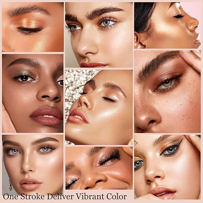 Matte Eyeshadow Stick Blendable Cream Eyeshadow Waterproof Long Lasting High Pigmented eyeshadow Pencil, Hypoallergenic Nude Eye Shadow Stick (12# Medium Warm Brown Matte)