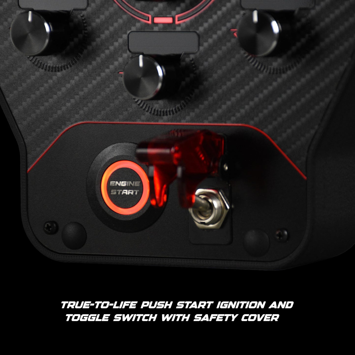 SIM-PANEL PC Sim Racing Gen 2 Button Box (Verticle Layout)