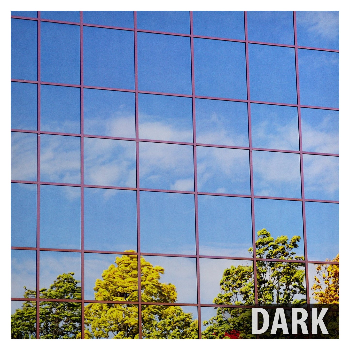 BDF S15 Window Film Daytime Privacy and Heat Control Mirror Silver 15 (Dark) - 24in X 24ft