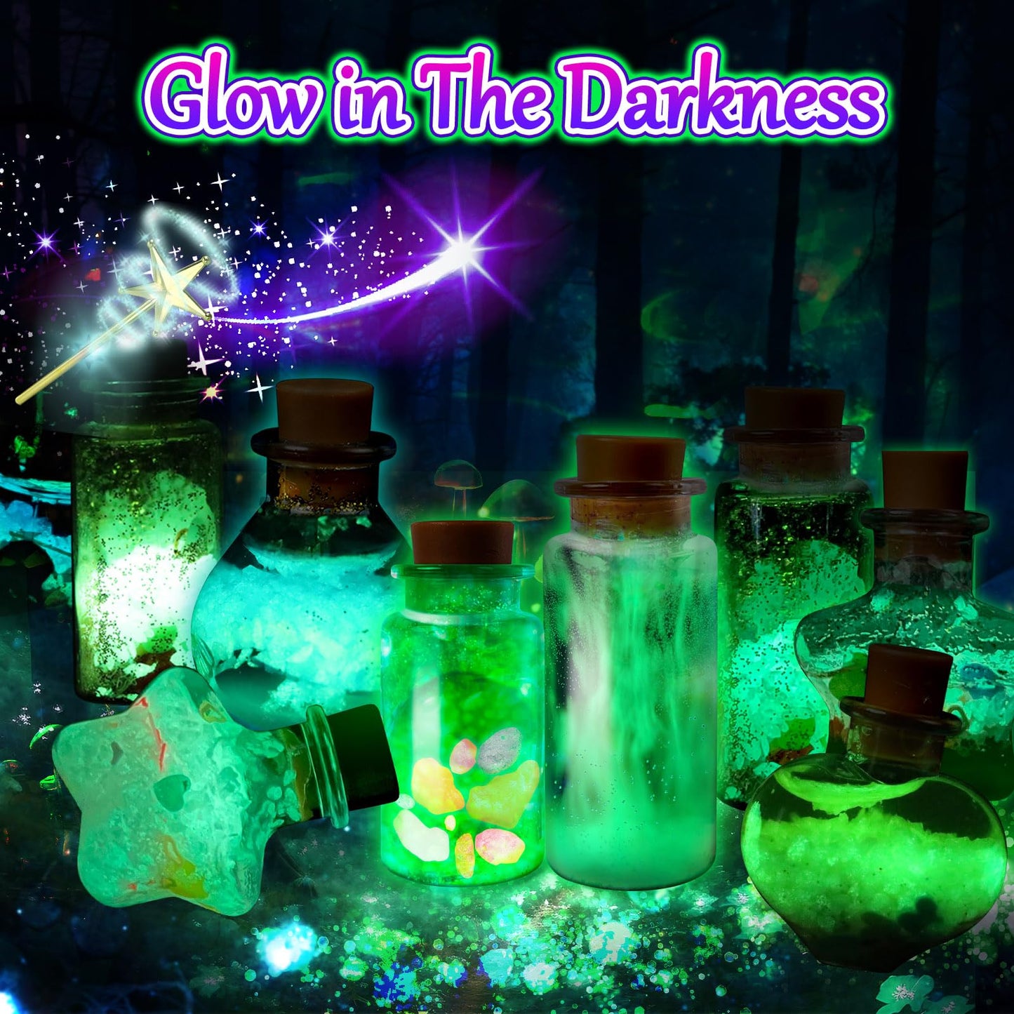 JOPSHEEN Potion Making Kit for Kids, DIY 12 Potions, Crafts Toys Christmas Birthday Gifts for Girls Boys