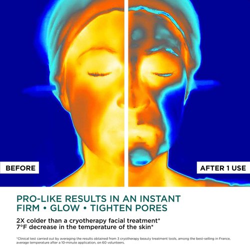 CLARINS Cryo-Flash Face Mask | Visible Lift Effect in 10 Minutes* | Visibly Minimizes Pores | Boosts Radiance | Pro Like Results | All Skin Types | 2.5 Fluid Ounces