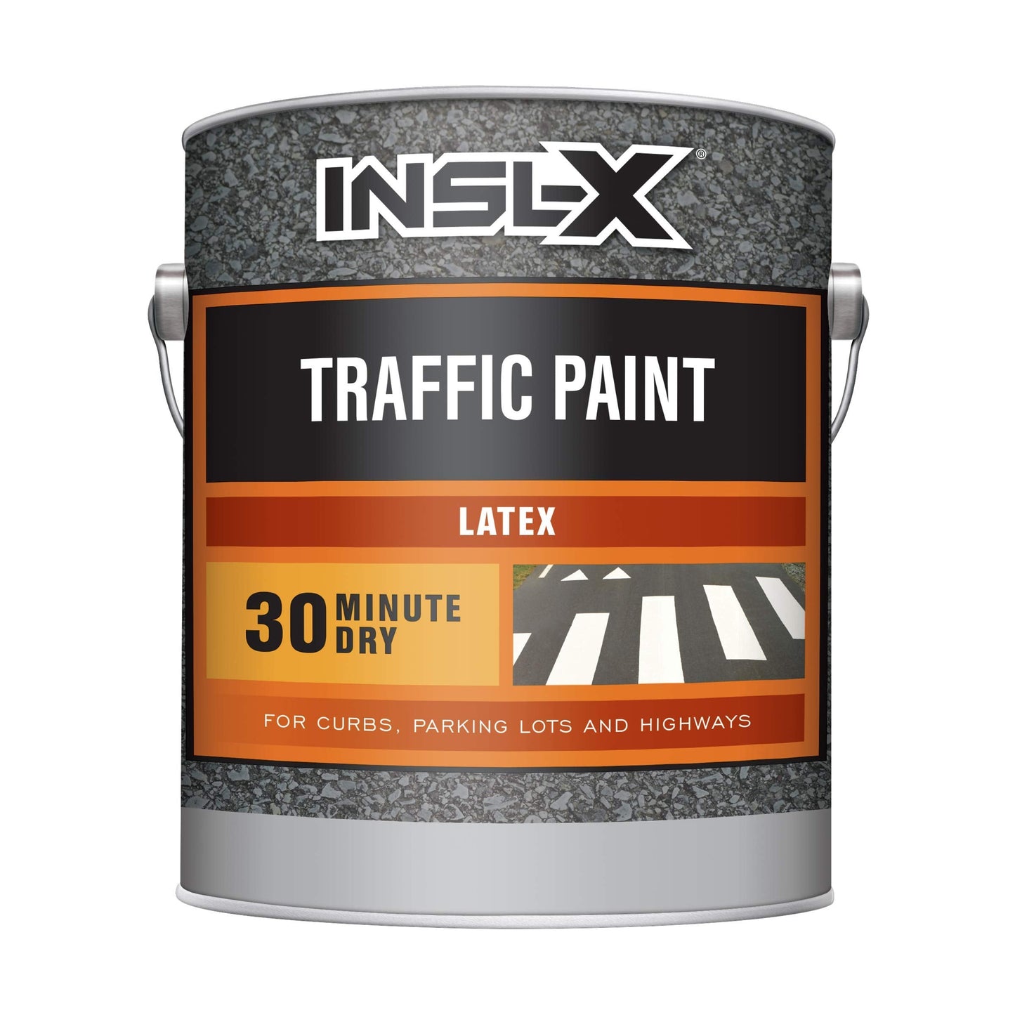 INSL-X Acrylic Latex Traffic Paint, Yellow, 1 Gallon