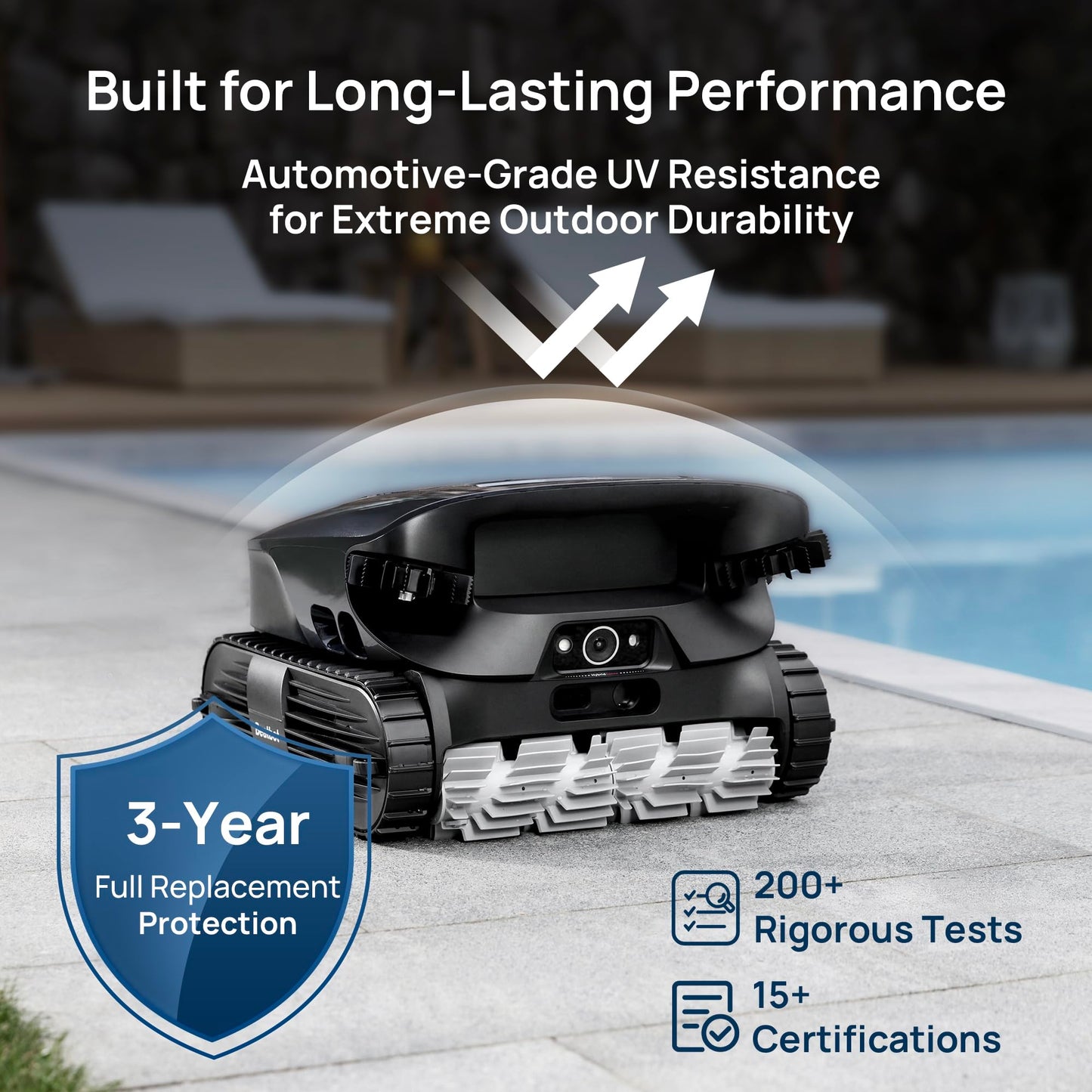 Beatbot P300 Ultra Cordless Robotic Pool Vacuum Cleaner, Complete 5-in-1 Coverage, Advanced AI Powered Technology, Clean Walls, Water Surface, Waterline, Water Clarification & Floor
