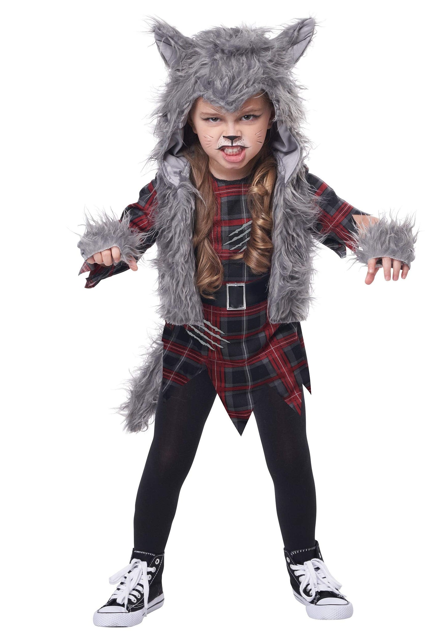 California Costumes Girl's Wee-Wolf Costume Medium