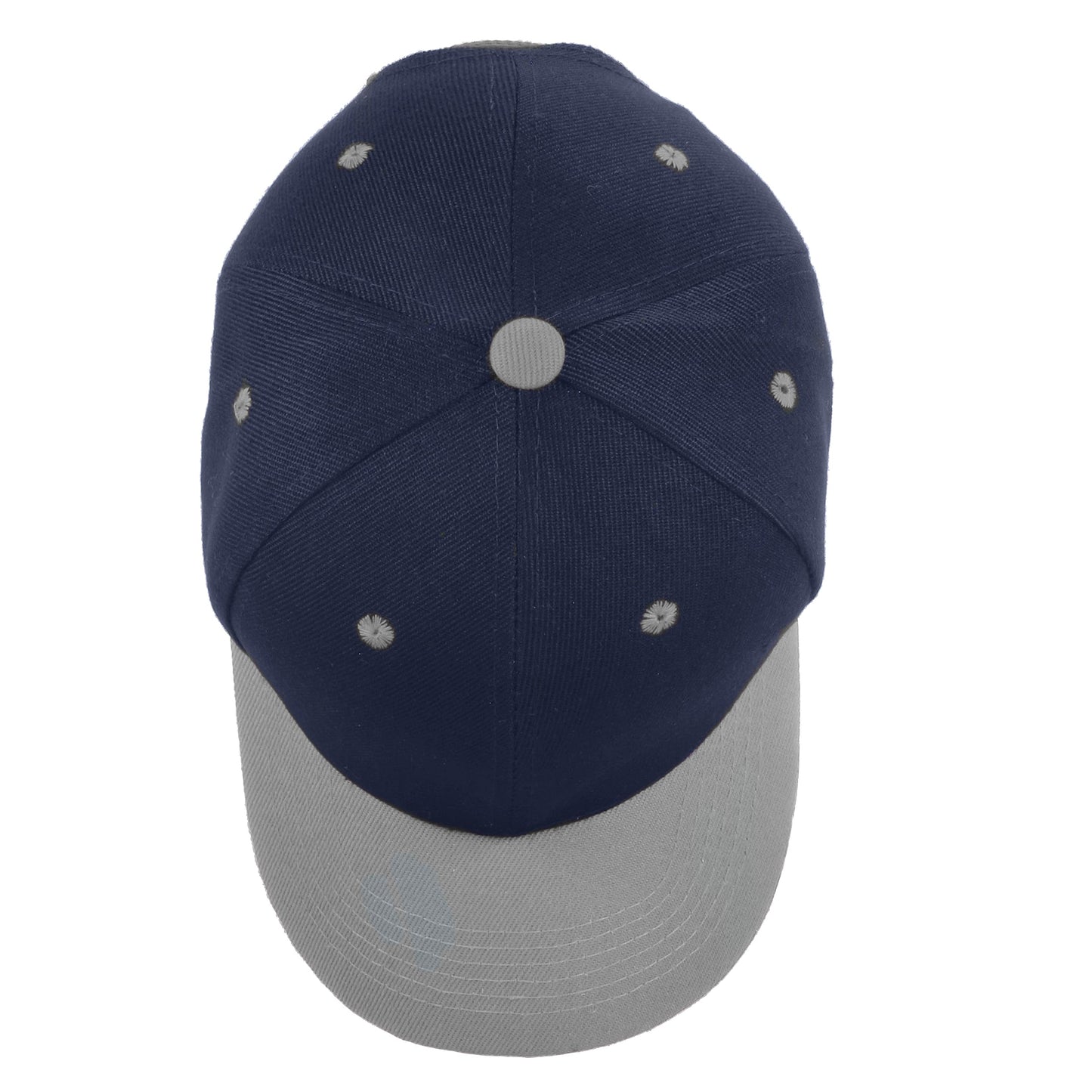 Gelante Adult Plain Baseball Cap Classic Adjustable Size for All Seasons. 20-001-NavyLtGray-1PC