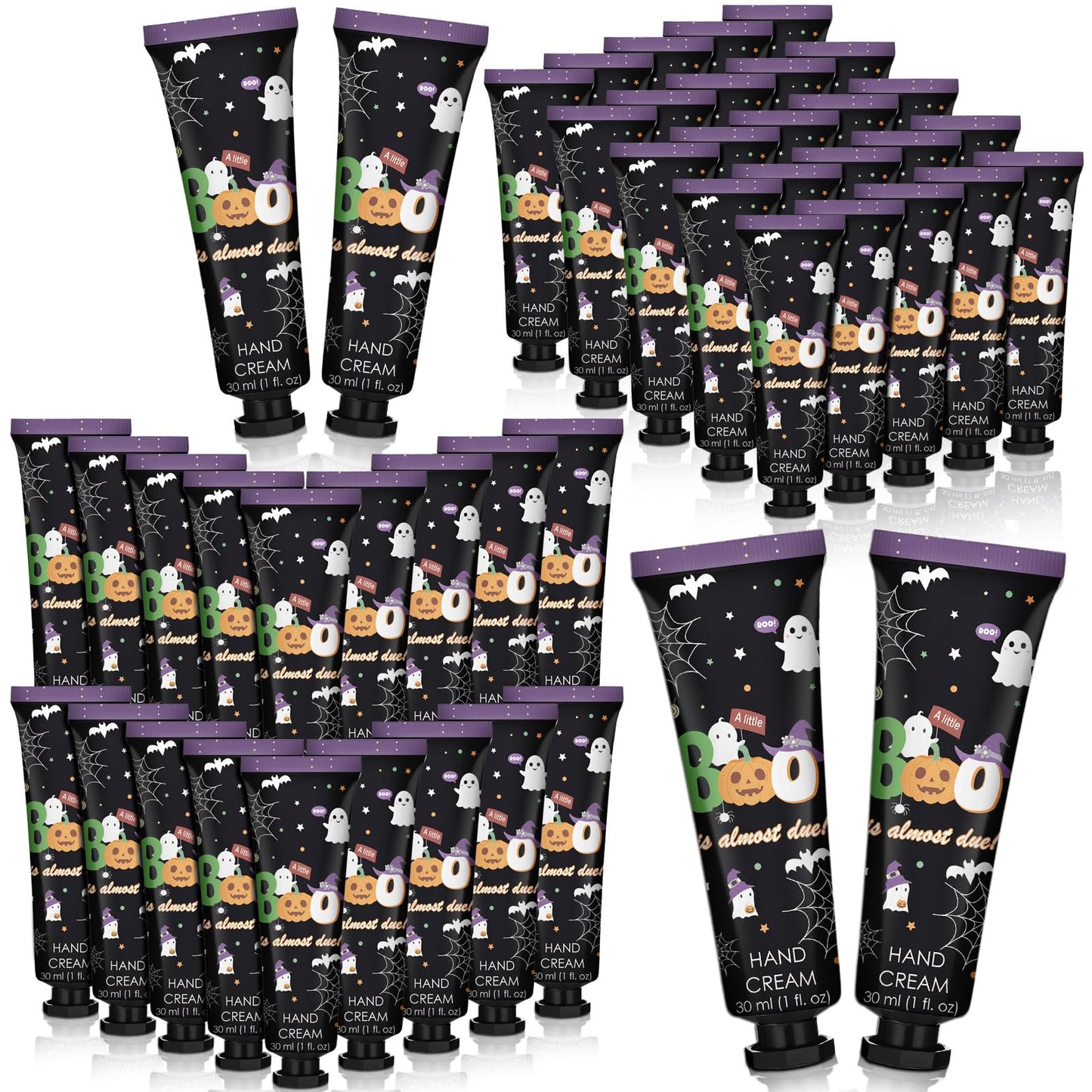 Heigble 48 Sets a Little Boo Is Almost Due Hand Cream Gifts Bulk Halloween Hand Cream Travel Lotion Size Halloween Baby Shower P