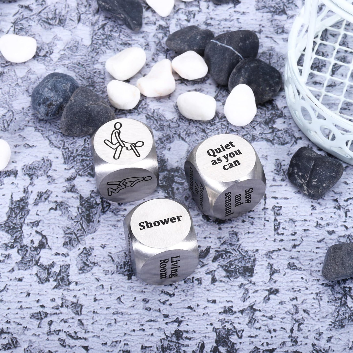 Anniversary Newlywed Honeymoon Gifts for Couple Women Men Valentines Day Naughty Gifts for Boyfriend Girlfriend Husband Wife Date Night Ideas Dice for Him Her Christmas Bridal Shower Gifts for Bride