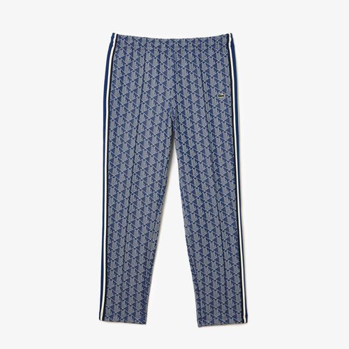 Lacoste Men's Vintage Fit Printed Monogram Track Pant, 4X-Large