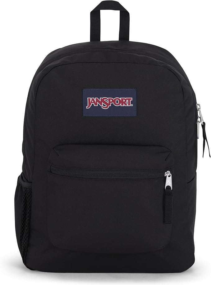 JanSport Cross Town Backpack 17" x 12.5" x 6" - Simple Bag for Everyone with 1 Main Compartment, Front Utility Pocket - Pr...