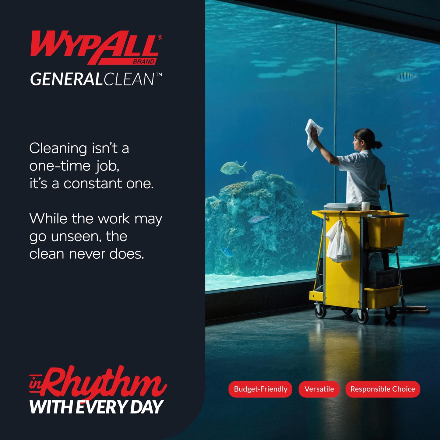 WypAll GeneralClean X60 Cloths Multi-Task Cleaning Wipes (54015), Brag Box, Strong and Absorbent Towels, White (1 Pack of 236 Sheets, 236 Sheet Total)