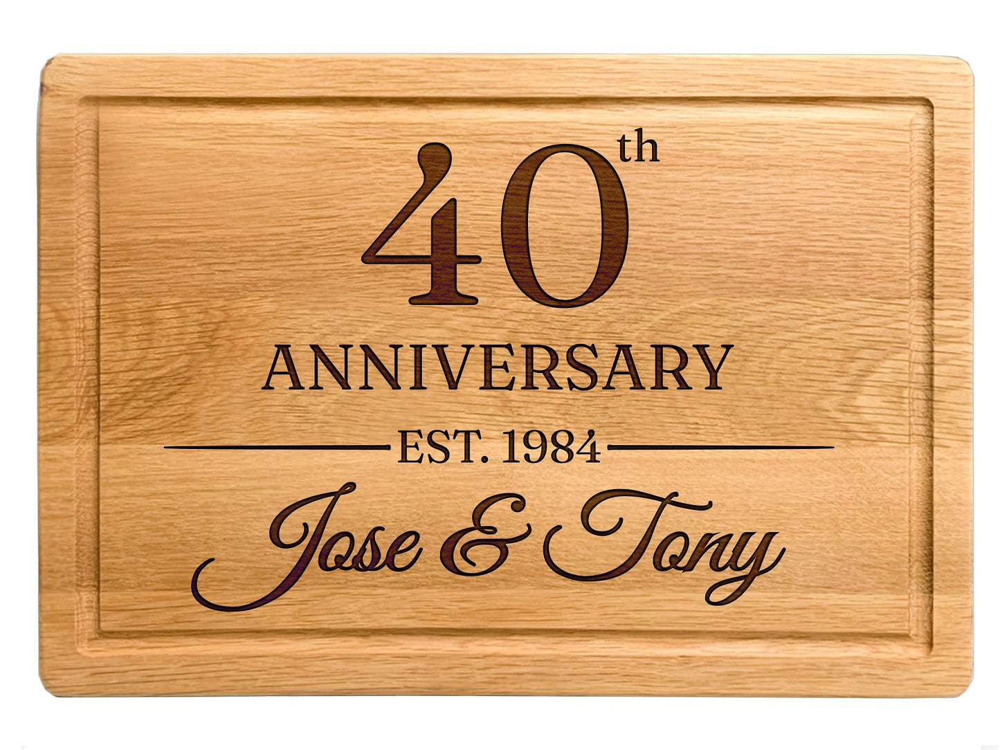 Anniversary, Wedding Gifts for Couple 2025, Personalized Cutting Board, Gift for Parents, Him, Her, Valentine's Day, Christmas, Housewarming, Custom Present For Wife, Husband