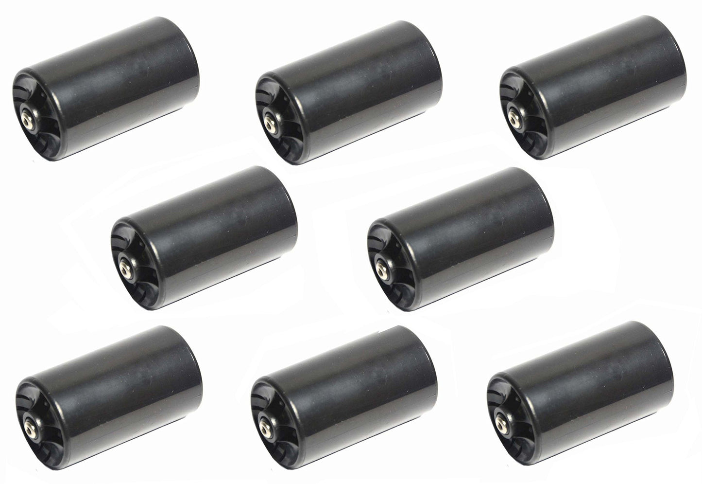 Lampvpath 8Pcs 1Aa To 1D Size Battery Adapter Case, Aa To D Size Spacers, Aa To Size D Battery Adapter Converter Case(8 Packs Bl