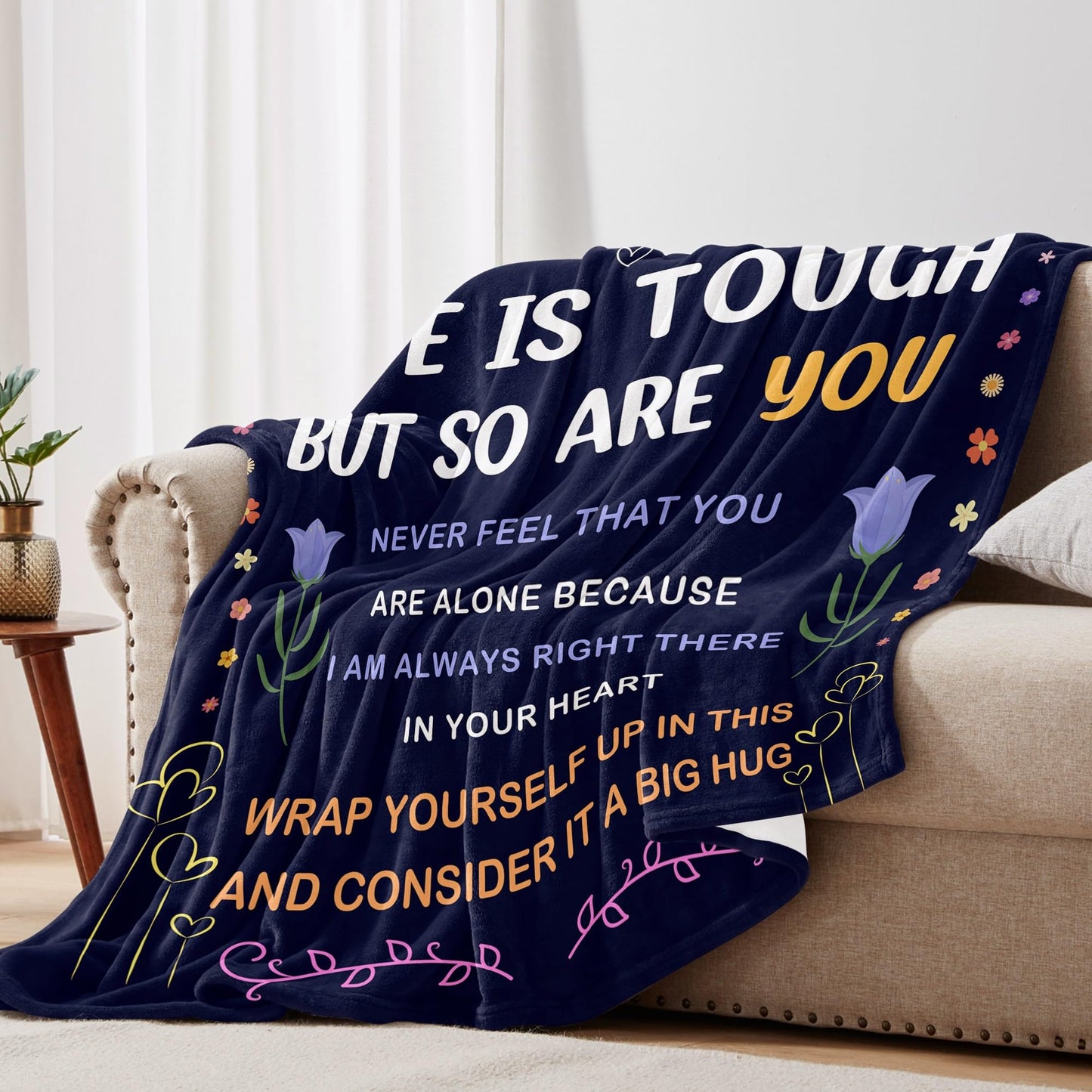 Birthday Gifts for Sister - Christmas Sister Gifts from Sisters, Brother for Adult Sisters - to My Sister Blanket - Present for Mothers Day Valentines Day - Throw Blanket 50"x60"