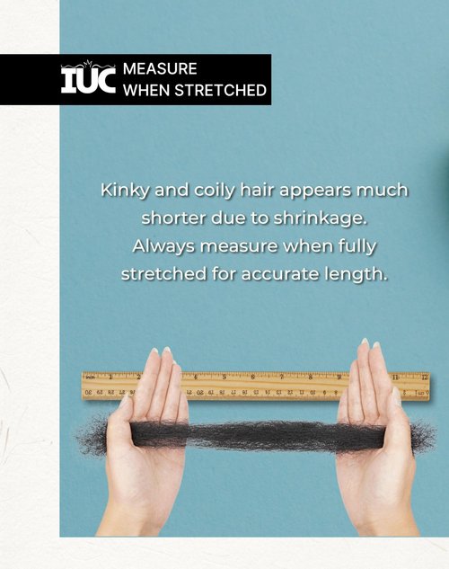 IUC Afro Kinkys Bulk Human Hair (16 Inch, 50g, Ginger) 4C Afro Kinky-Curly 100% Human Hair, Ideal for Braiding, Twists, Dreadlocks, Loc Repair, Kid-Friendly
