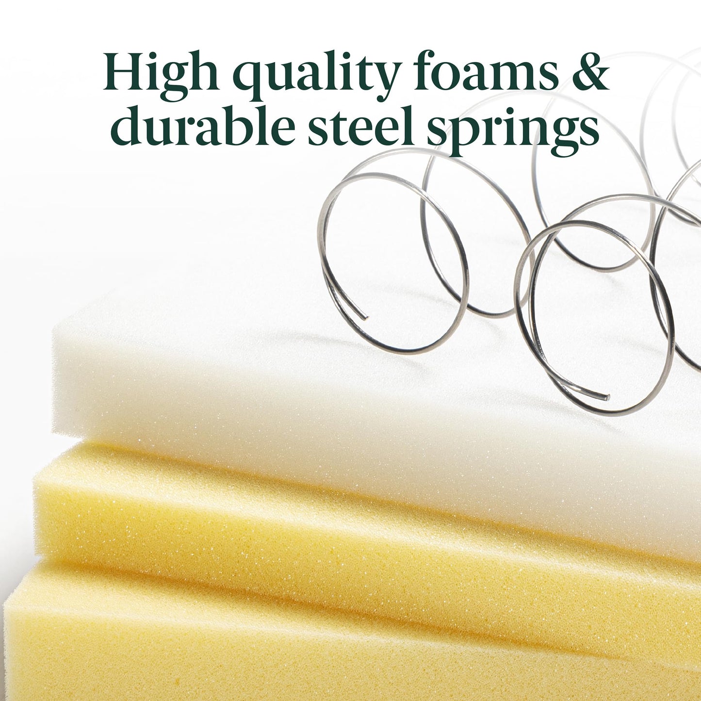 ZINUS 6 Inch Foam and Spring Hybrid Mattress [New Version], Twin, Medium Firmness, Durable Support, Certified Safe Foams & Fabric, Mattress in A Box