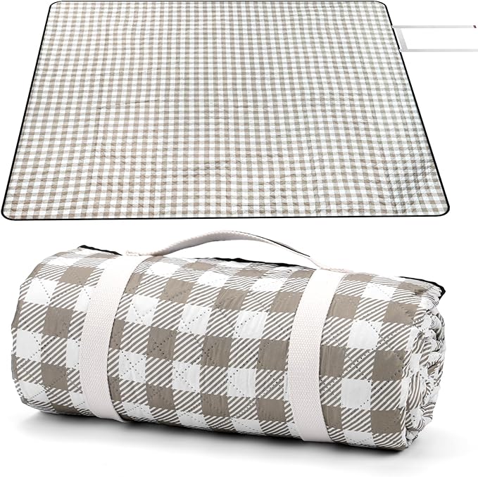 MEIRILE Oversize Picnic Blankets with Foldable, Waterproof & Sand Proof Blanket Made of PEVA for Camping,Park, Beach,Gras...