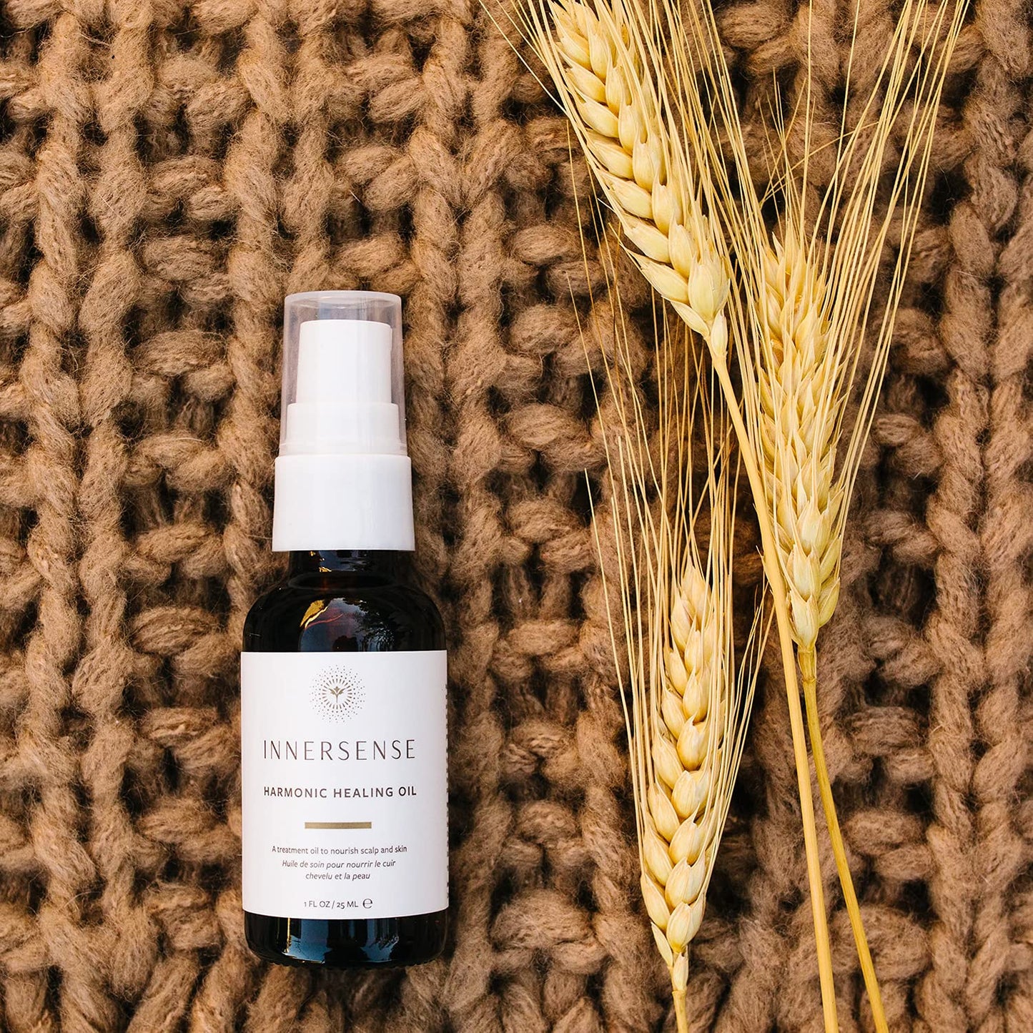 INNERSENSE Organic Beauty - Natural Harmonic Treatment Oil | Non-Toxic, Cruelty-Free, Clean Haircare (4oz)