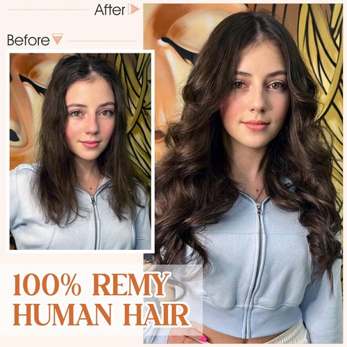 S-noilite Halo Hair Extensions Real Human Hair,Invisible Wire Hair Extensions with Adjustable Fish Line Halo Extensions for Women 16Inch 80G(Natural Black)