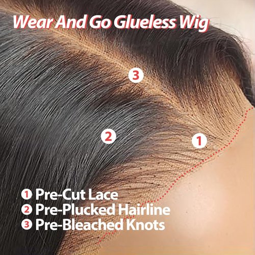 Olimaruly 18 Inch Body Wave Wig: Human Hair, 5x5 HD Lace Closure, Glueless, 180% Density, Wig Lace Front, Ready to Wear