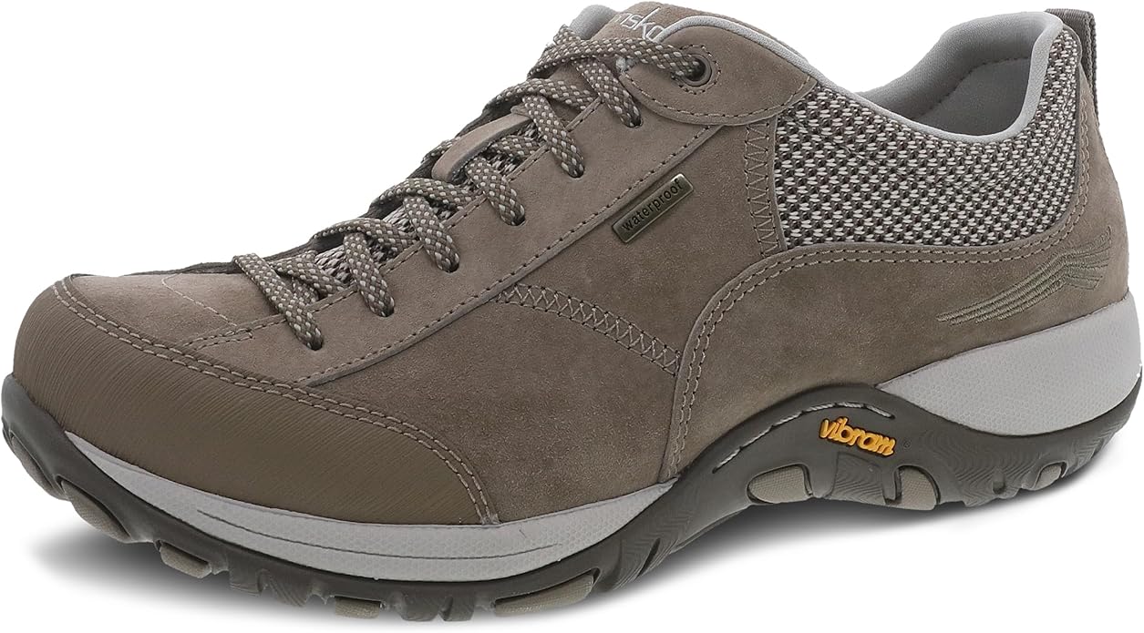 Dansko Paisley Waterproof Outdoor Sneakers for Women - Comfortable, Breathable Walking Shoes with Arch Support - Stain Res...