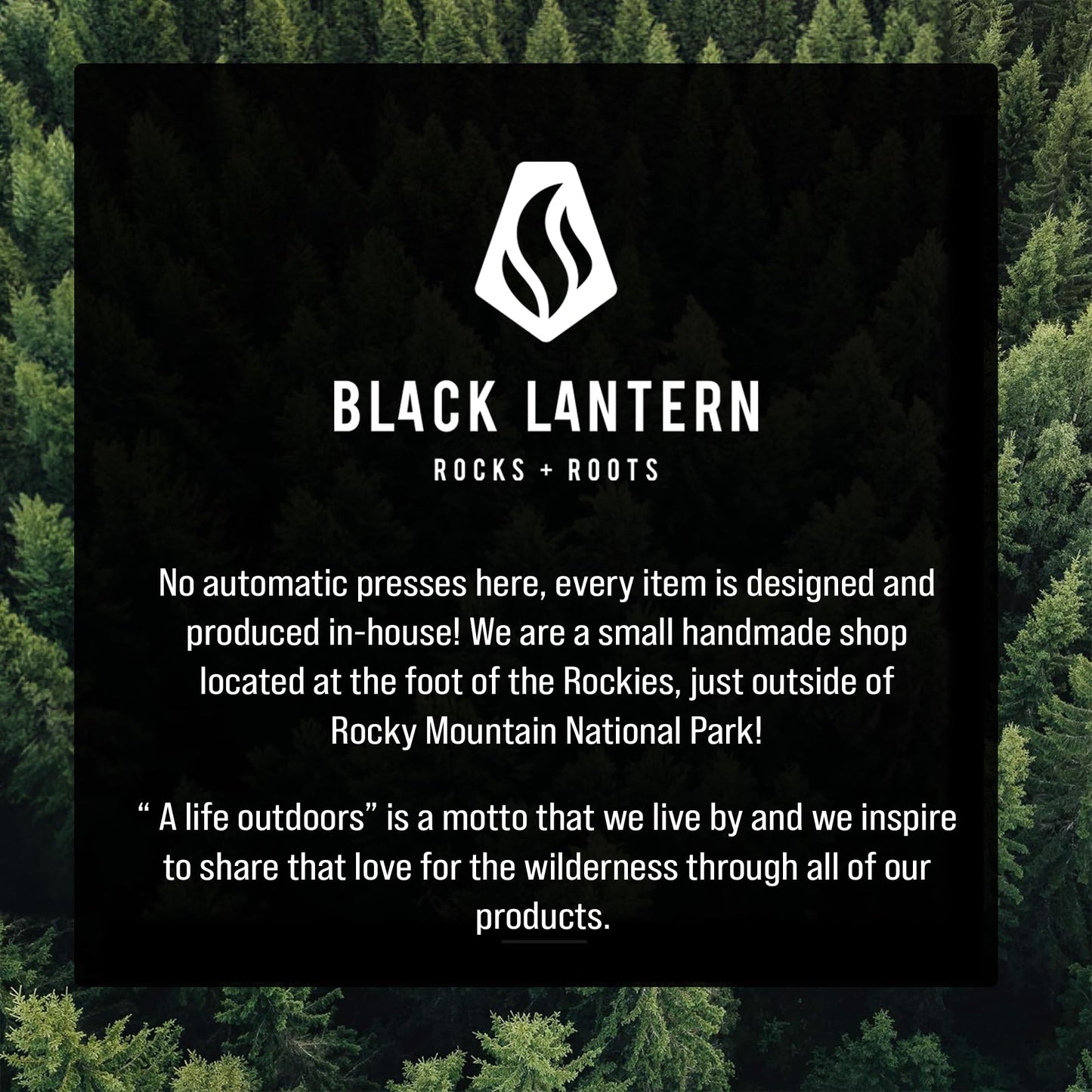 Black Lantern Whiskey Glasses - Unique Themed Cocktail & Everyday Use Drinking Glasses, Perfect for Outdoor Enthusiasts & Nature Lovers - (One 11oz. Glass) Forest Animal Design
