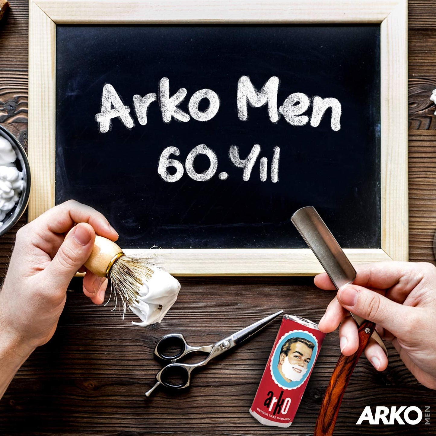 Arko Shaving Soap Stick, 75 Gram