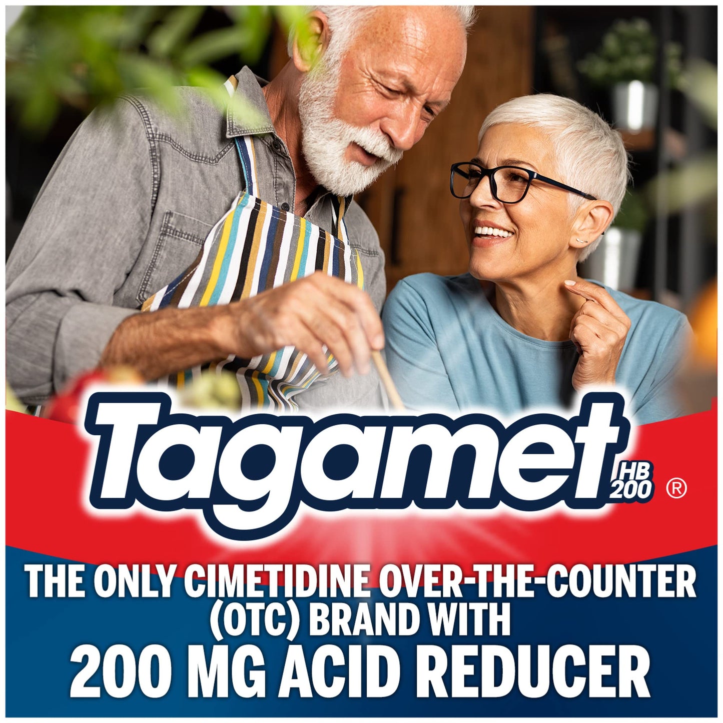 Tagamet HB 200 mg Cimetidine Acid Reducer and Heartburn Relief, Relieves and Prevents Indigestion, 70 Count