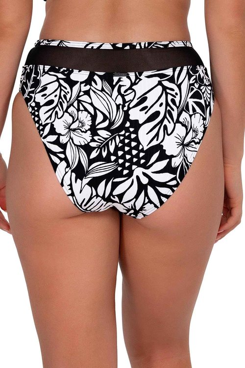 Sunsets Caribbean Seagrass Texture Annie High Waist Bottom