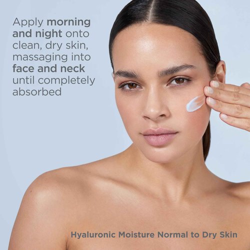 ISDIN Isdinceutics Hyaluronic Moisture Normal to Dry Skin Daily Face Moisturizer with Hyaluronic Acid 1.76 OZ