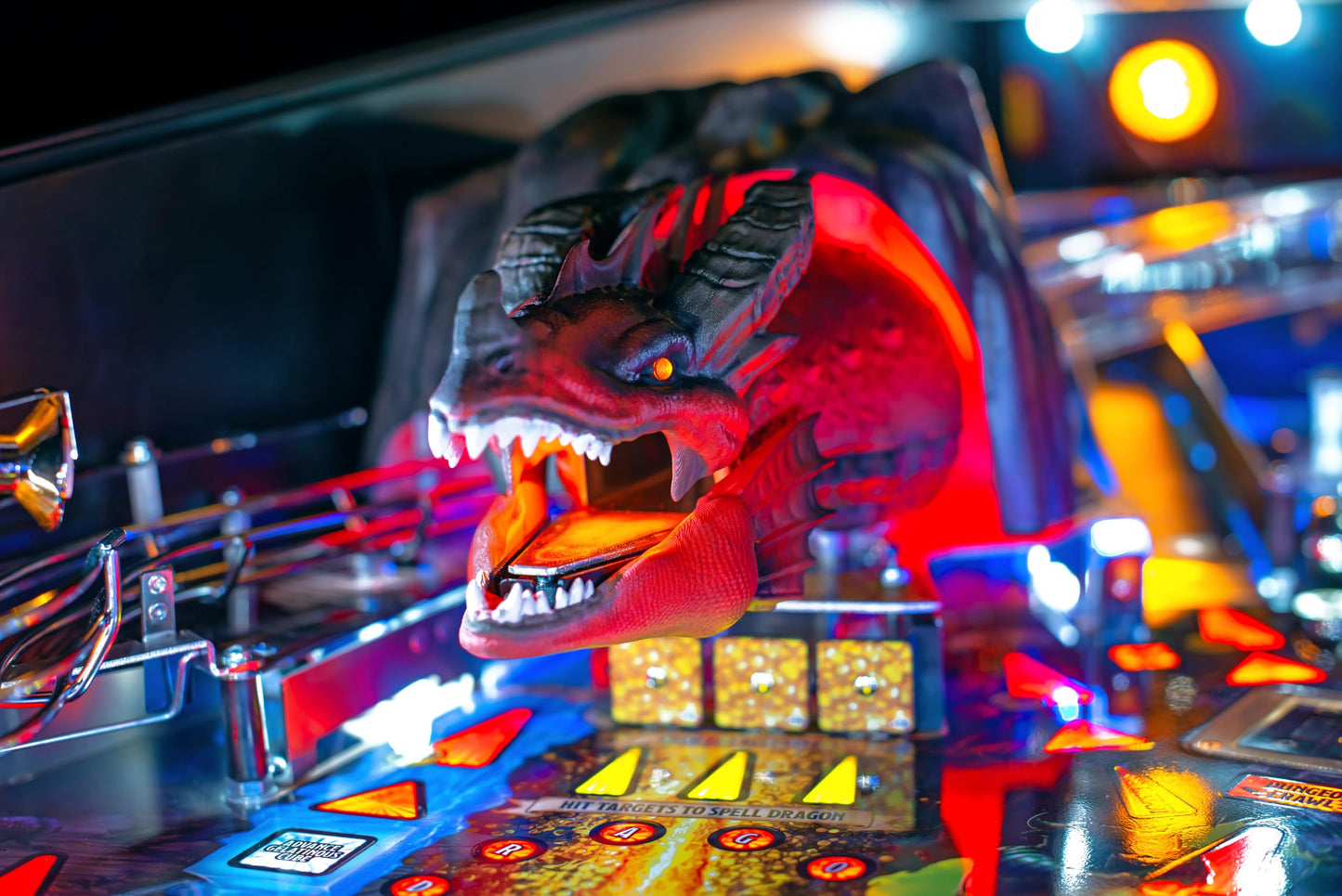 Stern Pinball Dungeons & Dragons with Insider Connected, Premium Edition Arcade Pinball Machine