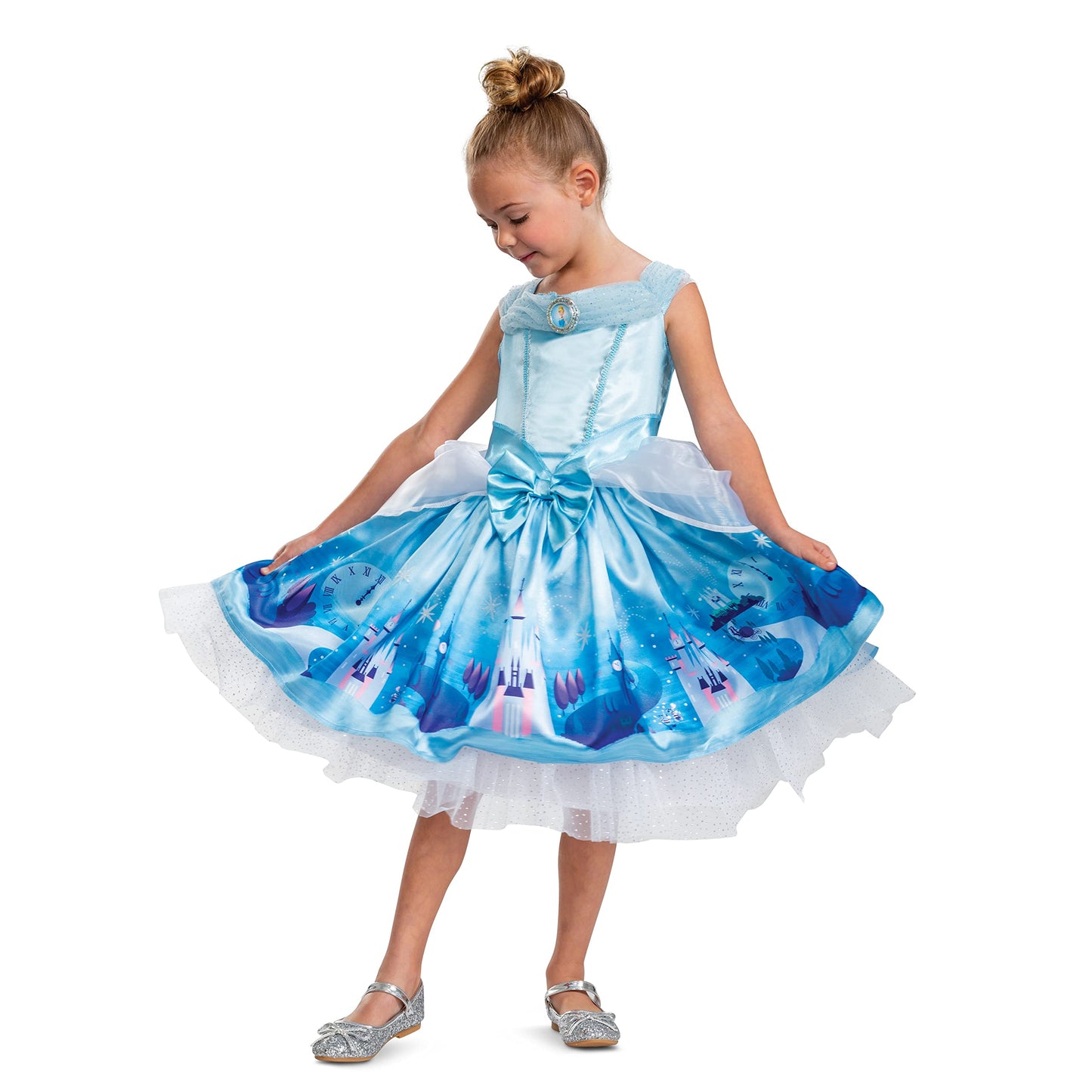 Cinderella Costume for Girls, Official Disney Cinderella Princess Dress, Toddler Size Small (2T)