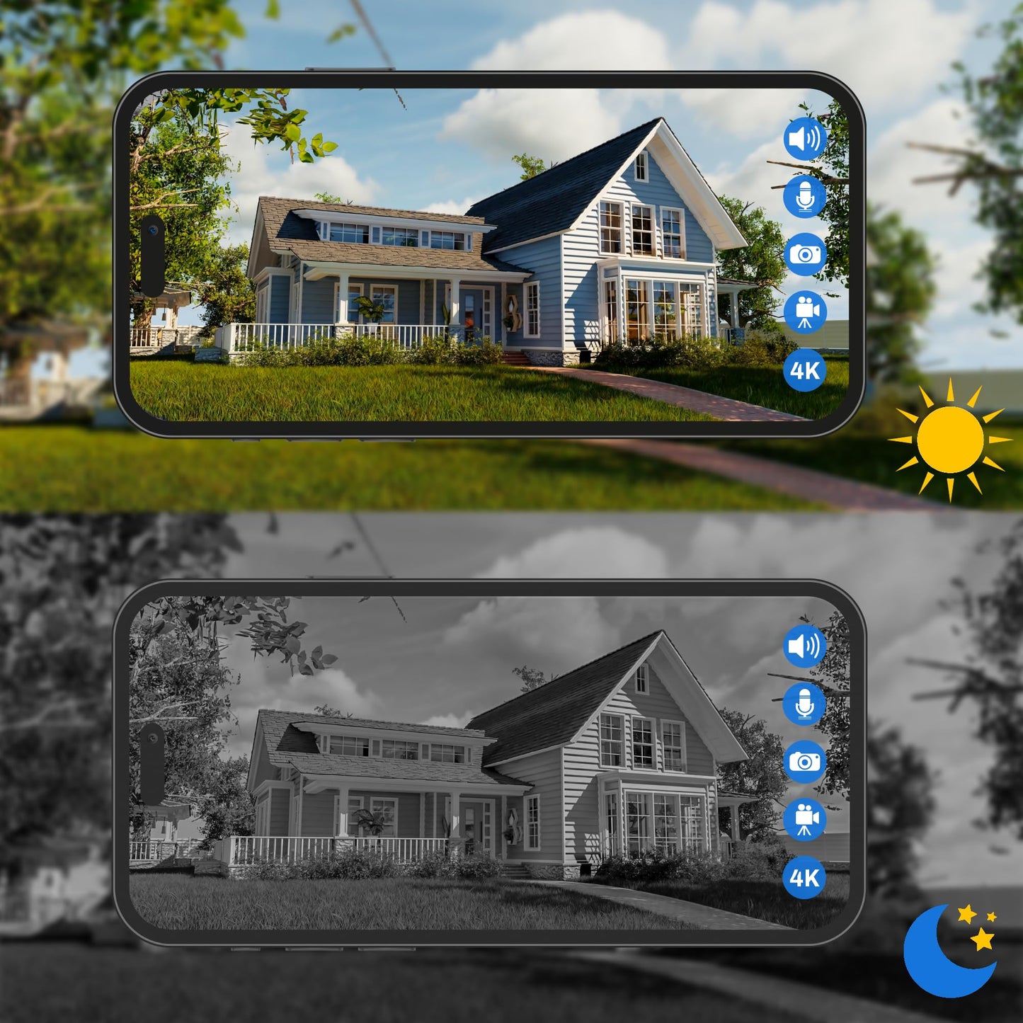 GW Security 8 Channel 4K NVR 8MP Smart AI Face Recognition Surveillance Security Camera System with 4 Super HD 8MP IP PoE Microphone Dome Security Cameras, Human & Vehicle Detection