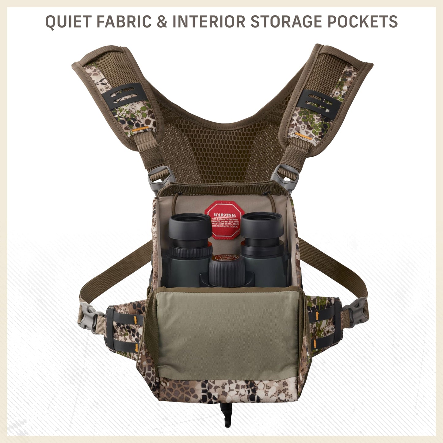 Badlands Bino X2 | Modular Binocular Harness System For Optimal Performance And Durability, Approach, Small