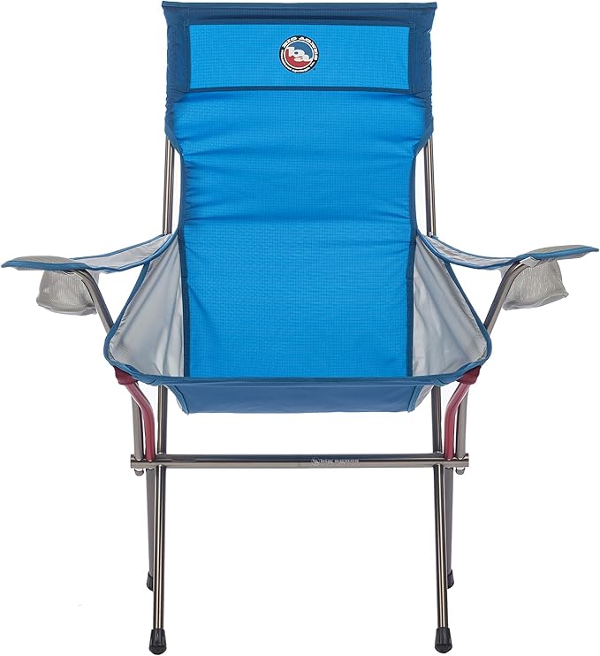Big Agnes Inc Unisex's Agnes Big Six Armchair, Blue/Gray Camp Furniture, One Size