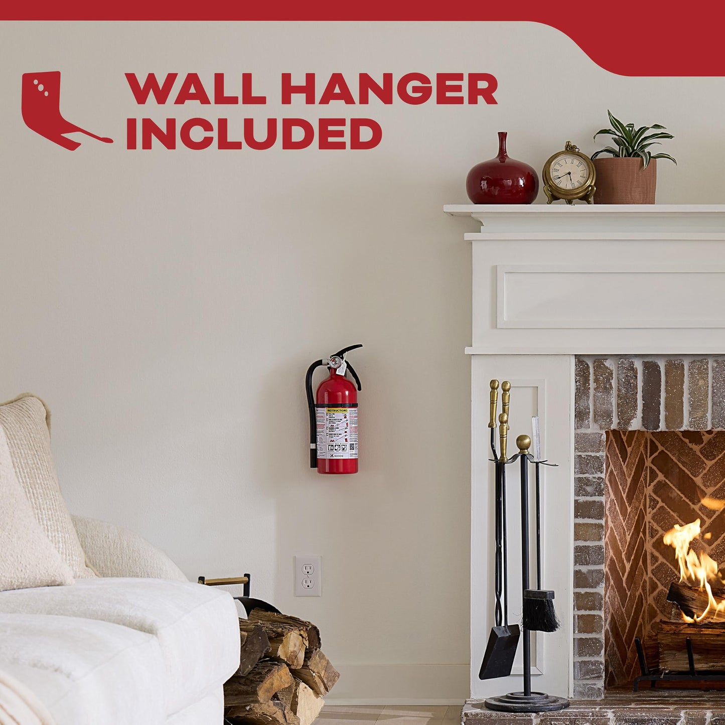 Kidde Fire Extinguisher for Home, For Residential and Living Area Use, 2A10BC