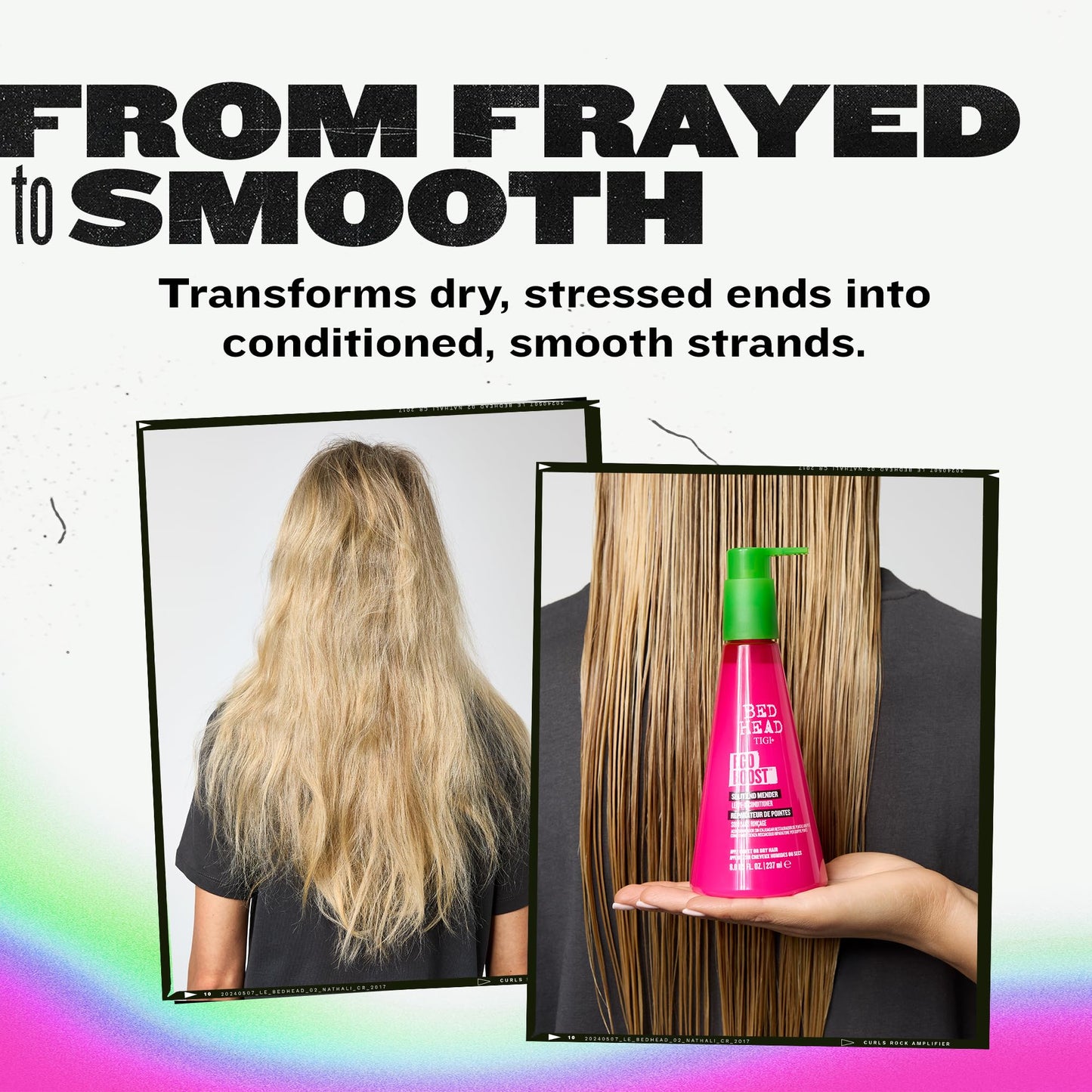 TIGI Bed Head Ego Boost Split End Mender Leave in Conditioner, 8.0 Ounce,237 milliliters