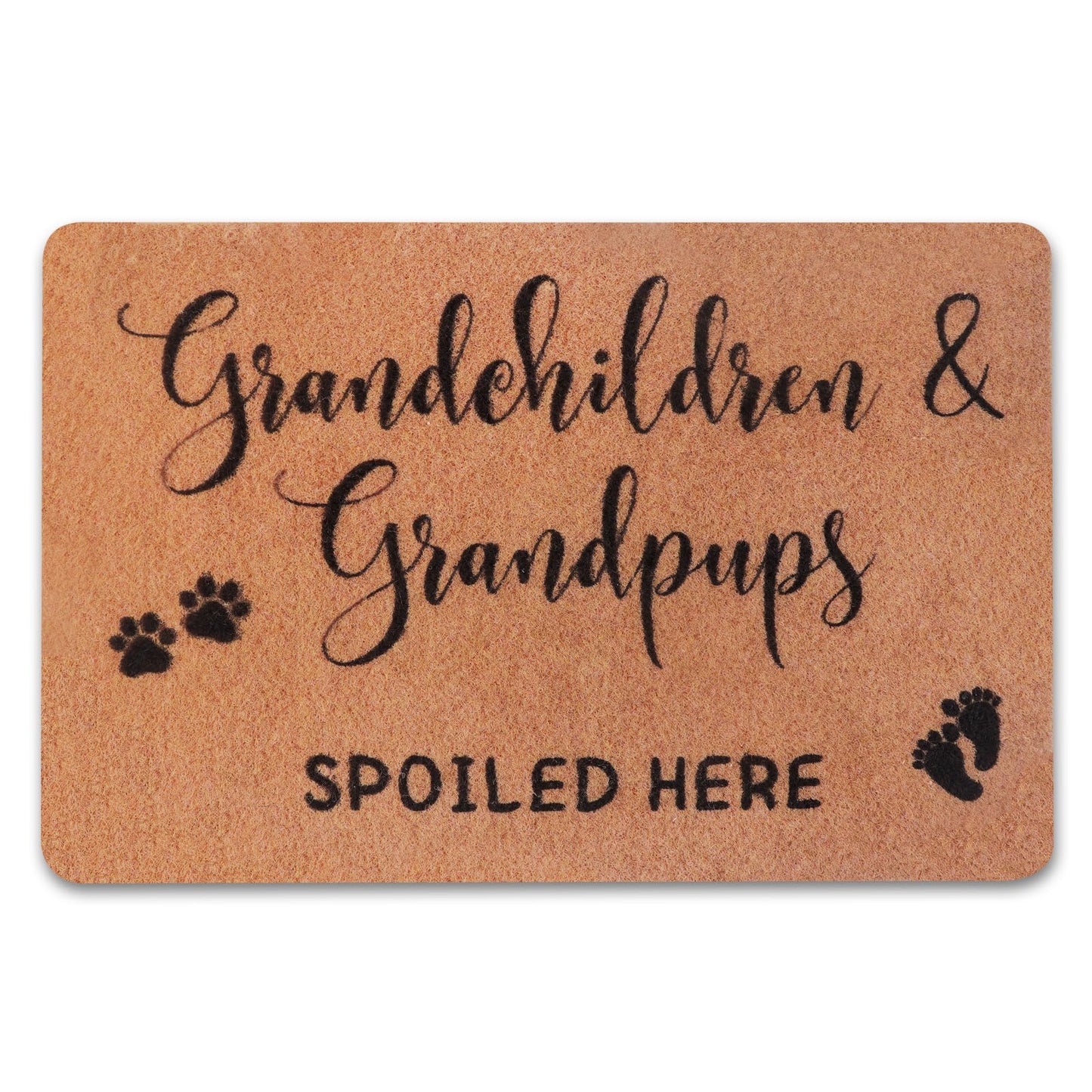 PLUJOYS Grandma Gifts,Nana Gifts,Gifts for Grandparents,Grandpa Gifts,Grandma Grandpa Birthday Gifts,Gigi Grandma Gifts from Granddaughter Grandchildren Grandson Grankids,Doormats Home Decor
